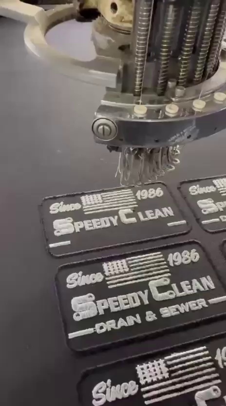 Still from supplied embroidery footage