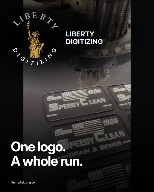 One logo. A whole run.