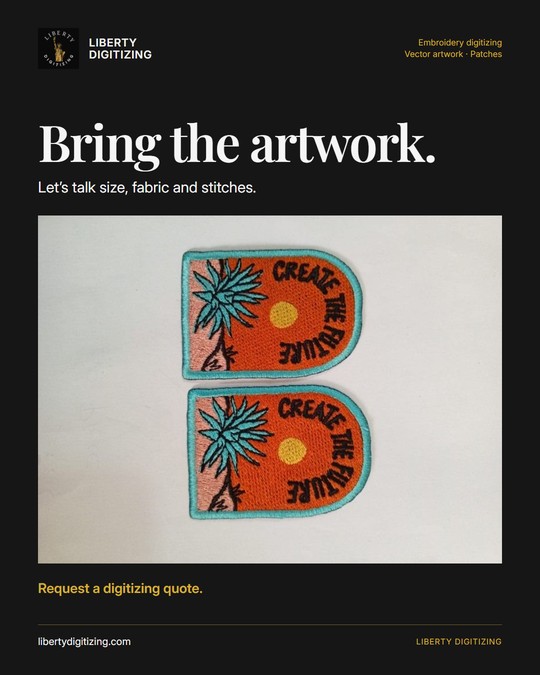 Bring the artwork.